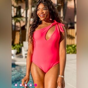 Women’s Pink Lily swimsuit